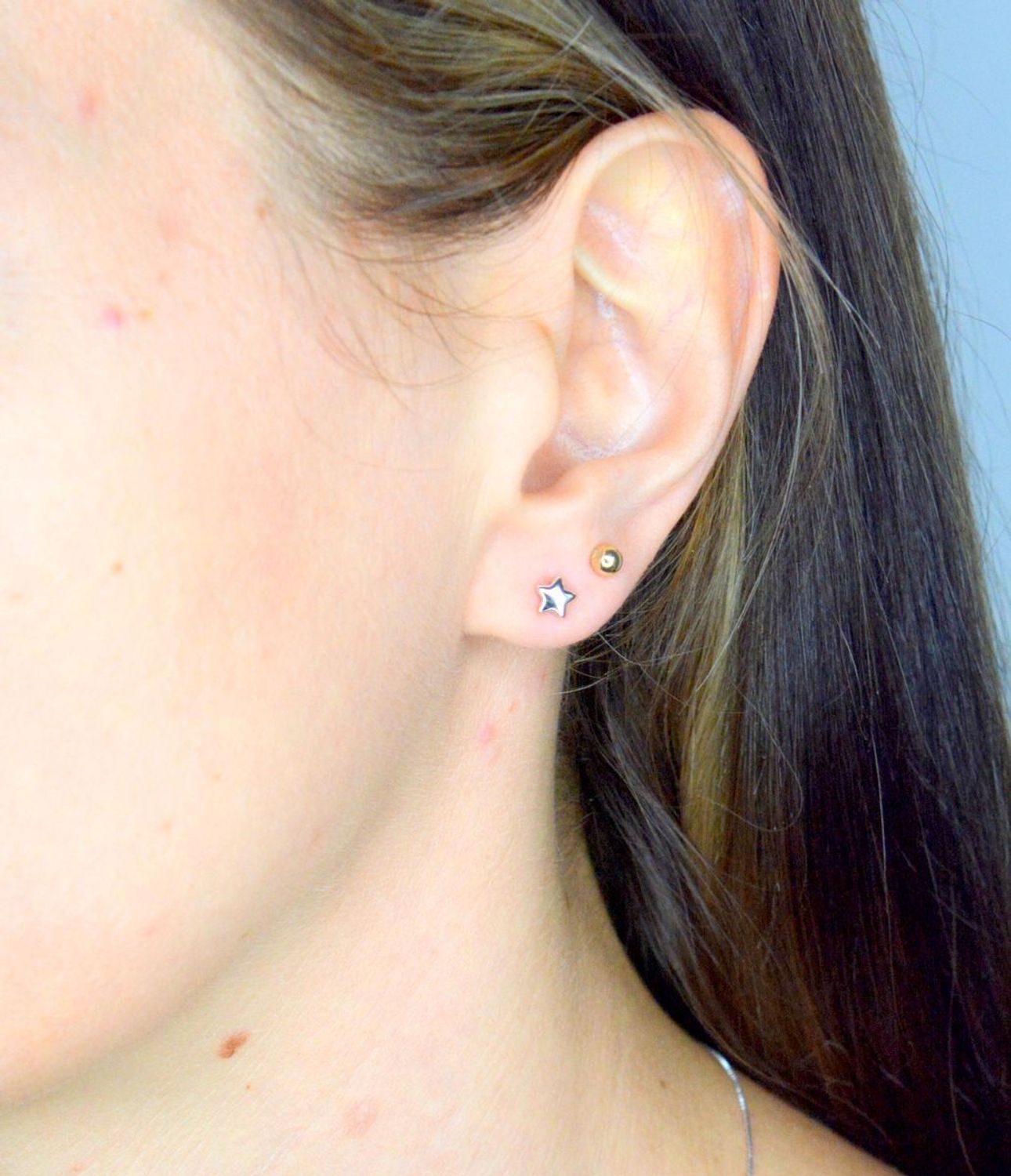 Kolczyki damskie srebrne 925 gwiazdki Armonica Nomination 241307 007.png